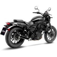 Escape LV CLASSIC RACER NEGRO homologado Kawasaki ELIMINATOR 500/SE 2024-