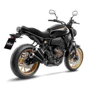 Escape completo LeoVince GP Duals negro Yamaha XSR 700 21-