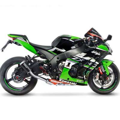Escape Kawasaki ZX-10R-RR negro