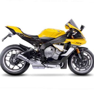 Escape Leovince Yamaha R1-M 15-19 acero