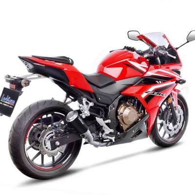 Escape Honda CB500F-X,CBR500R 16-18 negro