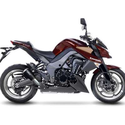 Escape leovince negro Kawasaki Z1000-SX 10-