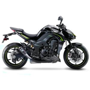 Escape LV-10 fibra carbono homologado KAWASAKI Z1000 2017-2020