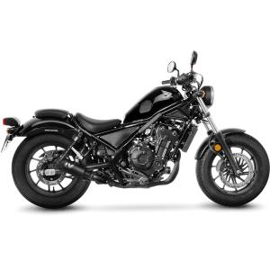 Escape Leovince LV10 Full Black Edition Honda Rebel 300-500 17-