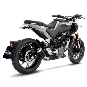 Escape Leovince LV10 negro Husqvarna Svartpilen-Vitpilen 125/401 20-