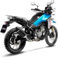 Escape LV14 BLACK EDITION homologado CF MOTO 450 MT 2024