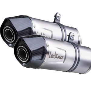 Escape Leovince Ducati Monster 696-796-1100 Acero inox Homologado