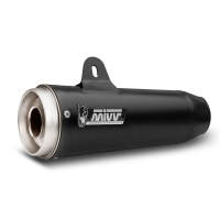 Escape mivv acero negro Motoguzzi V7 III 17- Â· 2