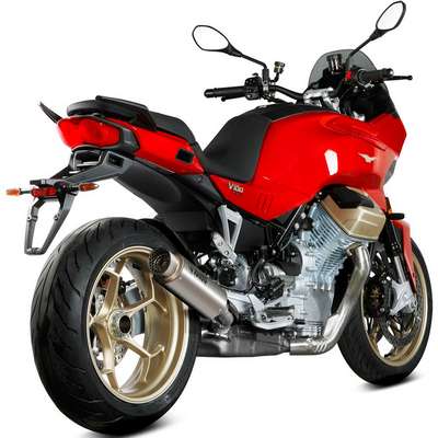 escape mivv gppro titanio moto guzzi v100 mandello 22-