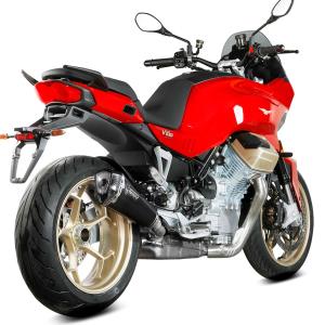 Escape Delta Race Negro Moto Guzzi V100 Mandello 22+ Â· 2