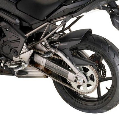 Guardabarros negro en ABS para Kawasaki Versys 650 2007-2009