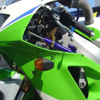 Amortiguador de direccion Hyperpro Kawasaki ZXR 400 UPSD RACE 91-99