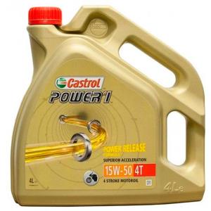 Aceite Castrol Power1 15w50 4T 4 litros