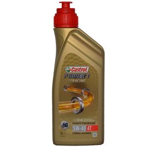 Aceite Castrol Power1 5w40 4T Racing 1 litro