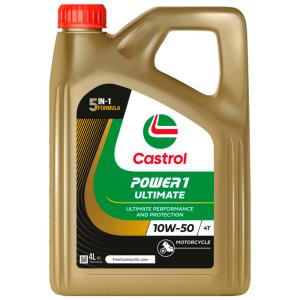 Aceite Castrol Power1 Ultimate 10w50 4T 4 litros