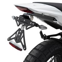 Portamatriculas Barracuda para MotoMorini X-cape 649 21+
