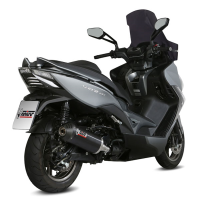 escape mivv oval negro Kymco Xciting 400 13-