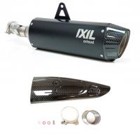 Escape izquierdo acero negro Ixil V4B Suzuki GSX1300R HAYABUSA 21+ Â· 2