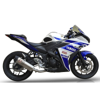 Escape acero Ixil SOVE Yamaha R3/R5 15-16 - full line Â· 3