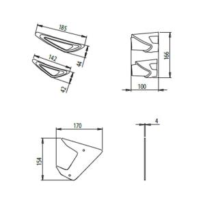 Aleron Downforce Yamaha MT09 17-20 Puig Â· 4