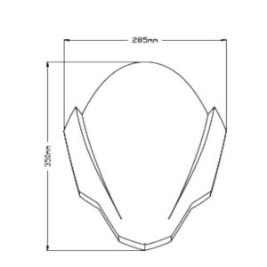 Cupula Z-Racing Aprilia Tuono 660 21- Â· 4