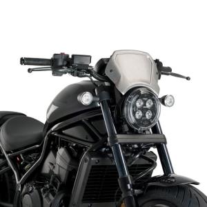 Placa frontal aluminio Honda Rebel 1100 21- Puig Â· 2