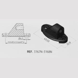 Adaptador retrovisor carenado HI-TECH I,II,II,GT,F1 Kawasaki ZX-10R-RR