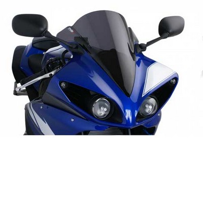 Cupula-Parabrisas Racing Puig mot Yamaha YZF-R1 08-15 Â· 2
