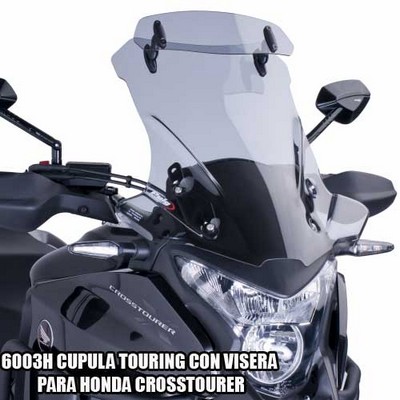 Cúpula-Parabrisas Puig diseño Touring moto Honda CROSSTOURER 12-15 Â· 2