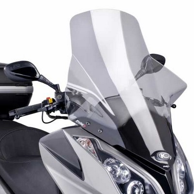 Puig cúpula V-tech Line Sport - KYMCO DOWNTOWN-SUPERDINK 125i / 200i / 300i  2010-2013, color ahumado claro