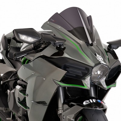 Cupula-Parabrisas Racing Puig moto Kawasaki NINJA H2 2015-