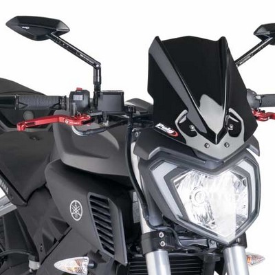Cupula Puig Naked New Generation Yamaha MT125 2015- Â· 2