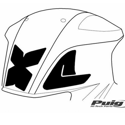 Protector de deposito marca Puig en moto BMW F800R 09- Â· 2