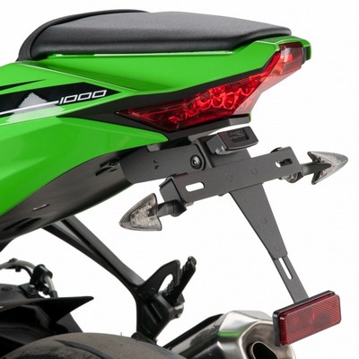 Soporte portamatriculas Puig para Kawasaki ZX10R 2016-20