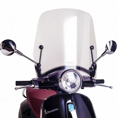 Parabrisas Puig TS para Scooter moto Piaggio Vespa Primavera 14-