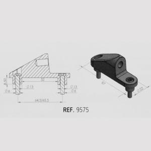 Adaptador retrovisor carenado HI-TECH I,II,II,GT,F1 BMW C600-650 Puig