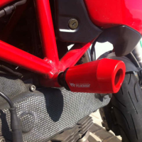 Pelacrash tacos protector de caida moto Ducati sin carenado
