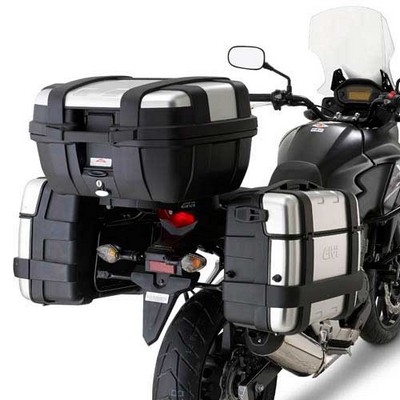 Portamaletas lateral Givi o kappa Monokey especIfico Honda CB500X 13-18