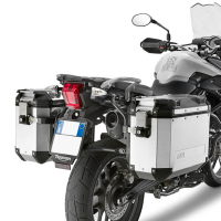 Portamaletas lateral maletas Givi Triumph Tiger XC 800 11-17