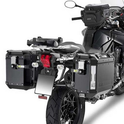 Portamaletas lateral maletas Givi Triumph Tiger Explorer 1200 2012-