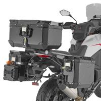 Portamaletas lateral Givi con hueco para escape Motomorini Xcape