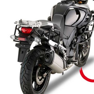 Portamaletas lateral fijacion rapida Monokey SUZUKI V-STROM 1000 14-