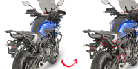 Soportes maletas laterales V35 / V37 o K33 para Yamaha MT07 Tracer 16-24 Â· 2