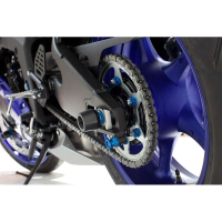 Protector eje trasero Yamaha R6 17- Evotech