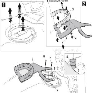 Fijacion Click System Royal Enfield Guerrilla 450 24+ Â· 3