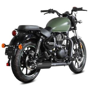 Escape Mivv HR-1 Negro ROYAL ENFIELD METEOR 350 2021+