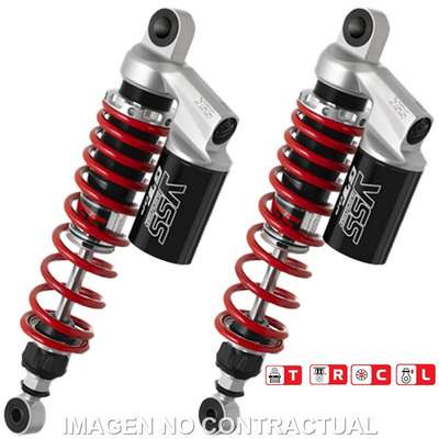 amortiguadores gas con botella honda cb400sf