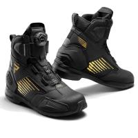 Botas de moto CORE Rebelhorn Negro-Dorado