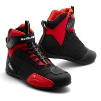 Botas de moto SWIFT Rebelhorn rojo-negro