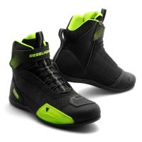 Botas de moto SWIFT Rebelhorn amarillo flúor-negro